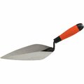 All-Source London 10 In. Steel Brick Trowel 322403